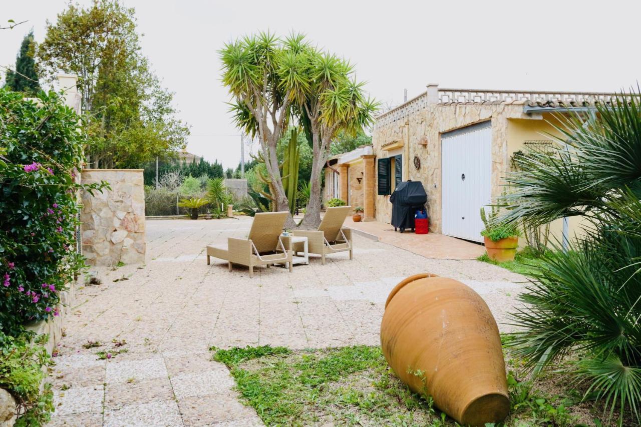 Finca Randa, Llucmayor, Bis 3 Sz, Pool, Garten Llucmajor  Ngoại thất bức ảnh